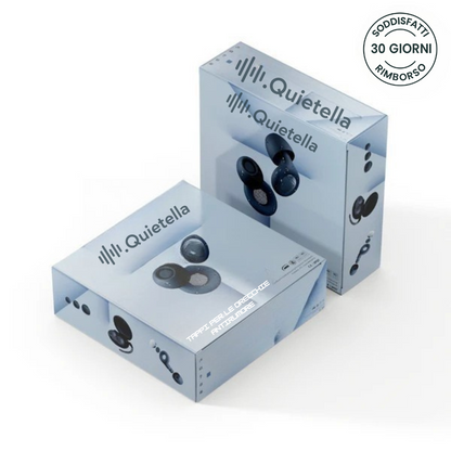 Tappi per le orecchie QuietPlugs + Custodia in omaggio