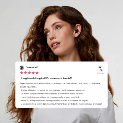 Tappi per le orecchie QuietPlugs + Custodia in omaggio